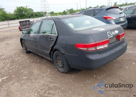 2003 Honda Accord 2.4 Lx from USA, damaged, VIN 1HGCM56373A120538